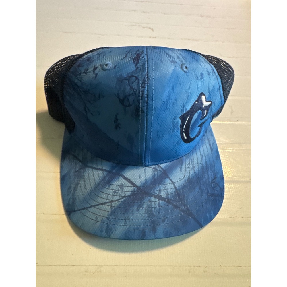 Richardson Trucker Hat Mens OSFA Blue New 112P Mesh Snapback G Logo Cap